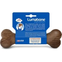 Lumabone Bulkster Bacon Flavor Dog Toy -PetSafe Kong Shop 370197 PT3. AC SS1800 V1646759526