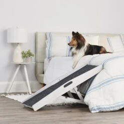 Carlson Pet Products Heritage & Home Indoor Wooden Cat & Dog Ramp, Rustic White -PetSafe Kong Shop 371173 PT2. AC SS1800 V1649348184