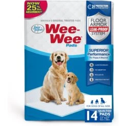Four Paws Wee-Wee Superior Performance Dog Pee Pads, 14 Count