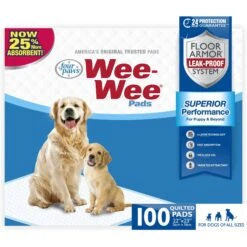 Four Paws Wee-Wee Superior Performance Dog Pee Pads