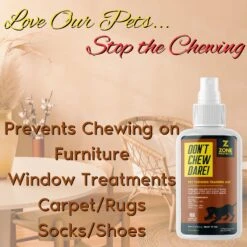 Zone Protects No Holes Deterrent Spray 32-oz Bottle, 1 Count & Zone Protects Don't Chewy Dare Deterrent Mist Spray, 4-oz Bottle, 2 Count -PetSafe Kong Shop 500082 PT4. AC SS1800 V1651851984