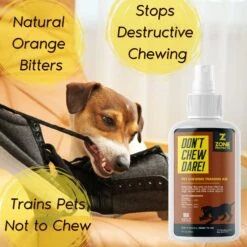 Zone Protects No Holes Deterrent Spray 32-oz Bottle, 1 Count & Zone Protects Don't Chewy Dare Deterrent Mist Spray, 4-oz Bottle, 2 Count -PetSafe Kong Shop 500082 PT5. AC SS1800 V1657657684