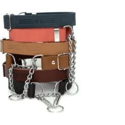 Euro-Dog Modern Leather Martingale Dog Collar -PetSafe Kong Shop 508998 PT5. AC SS1800 V1649805689
