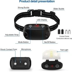 Petdiary B300 Dog Bark Control Collar, Black 14 Petdiary B300 Dog Bark Control Collar, Black -PetSafe Kong Shop 514350 PT6. AC SS1800 V1657658058