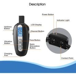 Petdiary T730 Dog Training Collar & Receiver, Black -PetSafe Kong Shop 514438 PT6. AC SS1800 V1657658059