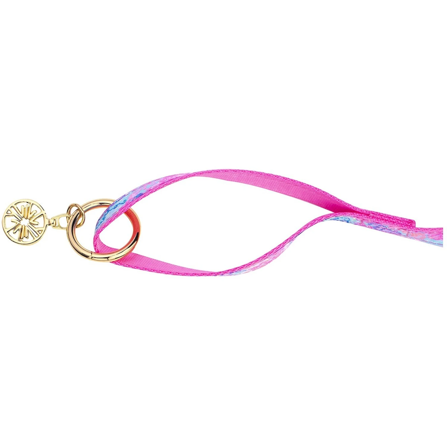 Lilly Pulitzer Splendor In The Sand Dog Leash, Light Blue, 6-ft 3 Lilly Pulitzer Splendor In The Sand Dog Leash, Light Blue, 6-ft - Image 3