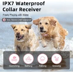 Bousnic Remote Dog Training E-Collar, Pink, 2 Count -PetSafe Kong Shop 518374 PT2. AC SS1800 V1697732904