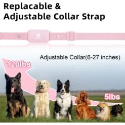 Bousnic Remote Dog Training E-Collar, Pink, 2 Count -PetSafe Kong Shop 518374 PT5. AC SS1800 V1697757759