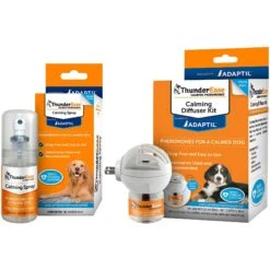 ThunderEase Pheromone Calming Spray For Dogs & ThunderEase Calming Diffuser For Dogs