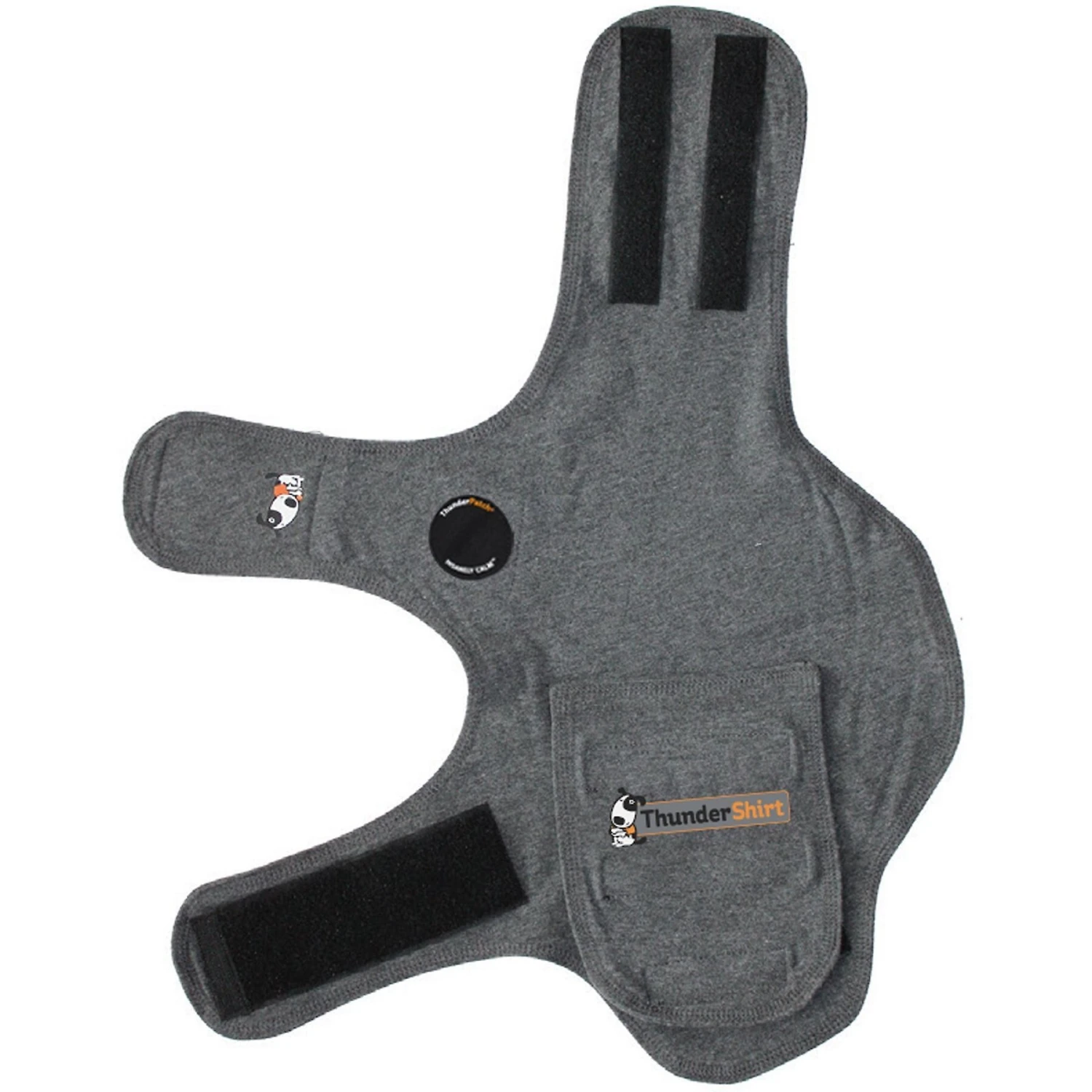 ThunderShirt Classic Anxiety & Calming Vest For Dogs, Heather Grey & ThunderEase Pheromone Calming Spray For Dogs 5 ThunderShirt Classic Anxiety & Calming Vest For Dogs, Heather Grey & ThunderEase Pheromone Calming Spray For Dogs - Image 5
