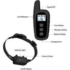 PATPET P360 Mini Remote Small Medium Dog Training Electric Collar, Black, 2 Count -PetSafe Kong Shop 522942 PT6. AC SS1800 V1657658479
