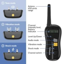 PetSpy P420 1500-ft Range Easy & Effective Adjustable Waterproof Remote Control Dog Training Collar -PetSafe Kong Shop 531390 PT1. AC SS1800 V1658205846