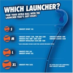 Chuckit! Ultra Rubber Ball Tough Dog Toy -PetSafe Kong Shop 53239 PT4. AC SS1800 V1696533828