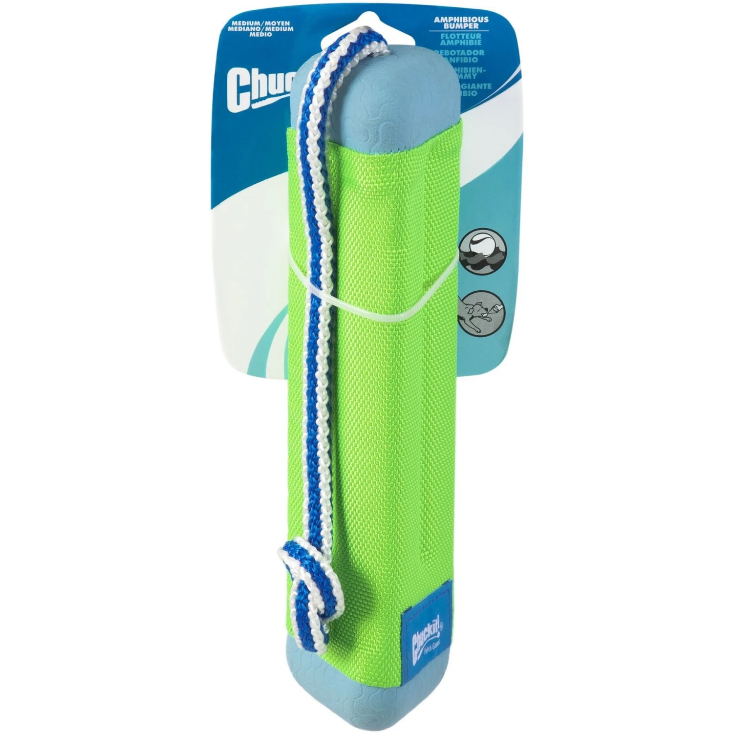 Chuckit! Amphibious Bumper Dog Toy, Color Varies 3 Chuckit! Amphibious Bumper Dog Toy, Color Varies - Image 3