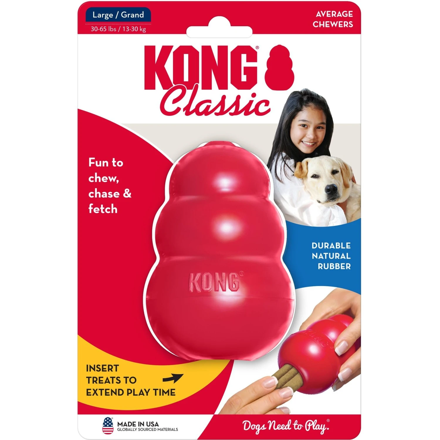KONG Classic Dog Toy 7 KONG Classic Dog Toy - Image 7