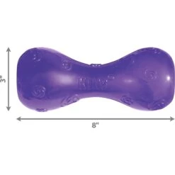 KONG Squeezz Dumbbell Dog Toy, Color Varies -PetSafe Kong Shop 53370 PT2. AC SS1800 V1603129317