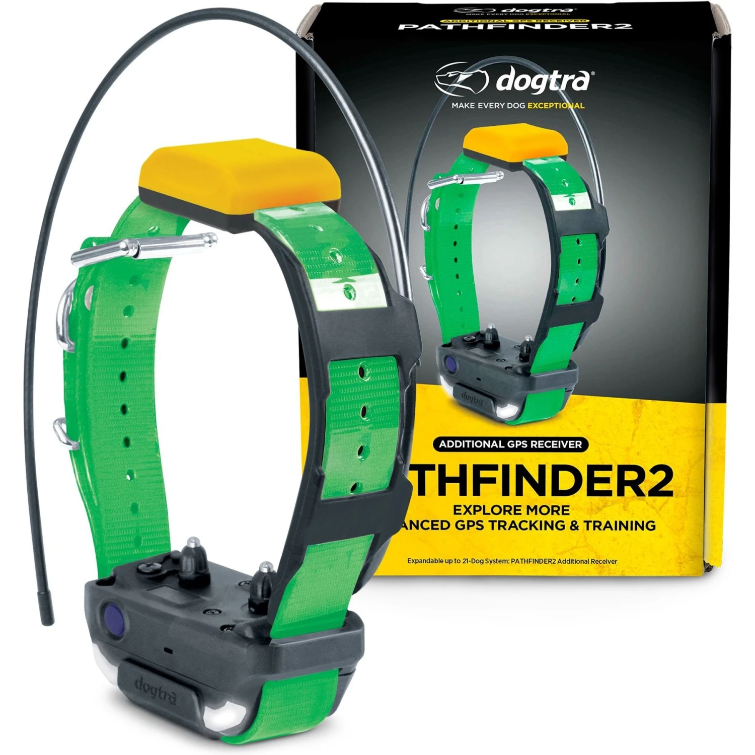 Dogtra Pathfinder2 Remote Dog Training & GPS Additional Receiver Collar 2 Dogtra Pathfinder2 Remote Dog Training & GPS Additional Receiver Collar - Image 2