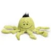 HuggleHounds Sea Creature Durable Plush Corduroy Knottie Squeaky Dog Toy