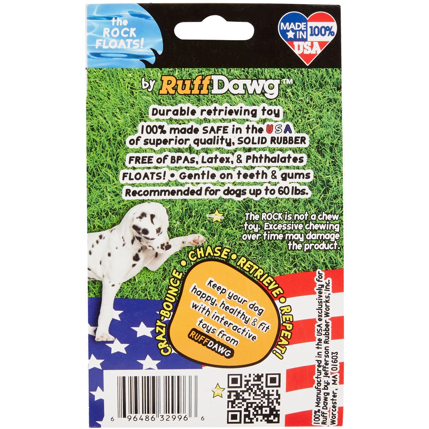 Ruff Dawg The Rock Dog Toy, Color Varies 5 Ruff Dawg The Rock Dog Toy, Color Varies - Image 5