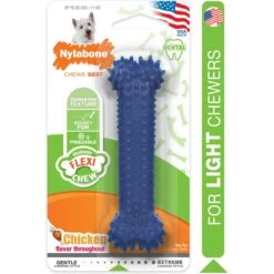Nylabone Moderate Chew FlexiChew Dental Chew Toy -PetSafe Kong Shop 54277 PT8. AC SS1800 V1662501896