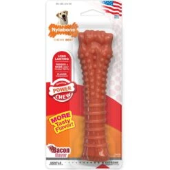Nylabone Power Chew Durable Dog Toy Bacon