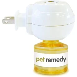 Pet Remedy Natural De-Stress & Calming Plug-In Diffuser For Cats & Dogs, 40-ml Bottle