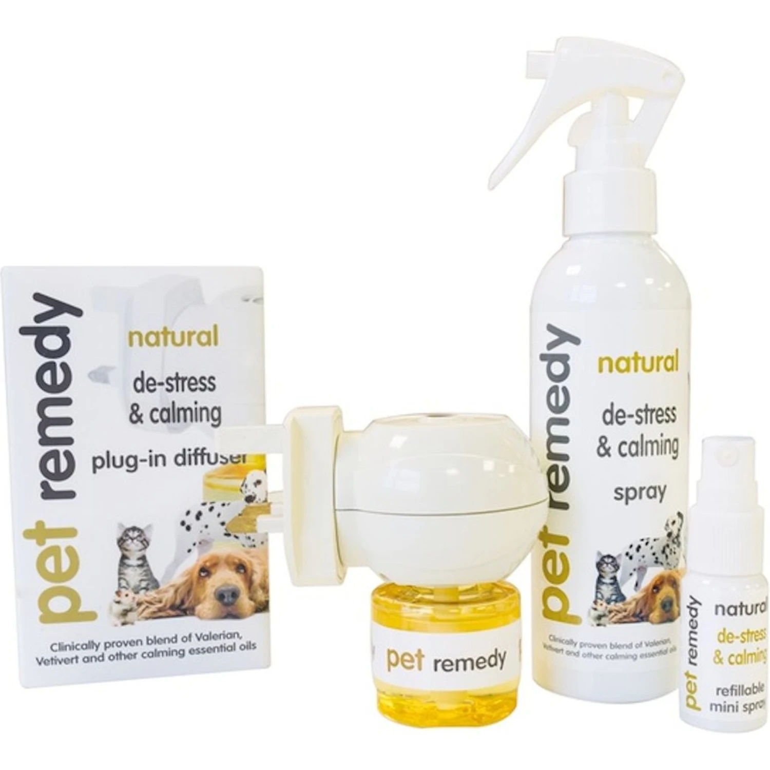 Pet Remedy Natural De-Stress & Calming Plug-In Diffuser Refill For Cats & Dogs, 40-ml Bottle, 2 Count 2 Pet Remedy Natural De-Stress & Calming Plug-In Diffuser Refill For Cats & Dogs, 40-ml Bottle, 2 Count - Image 2