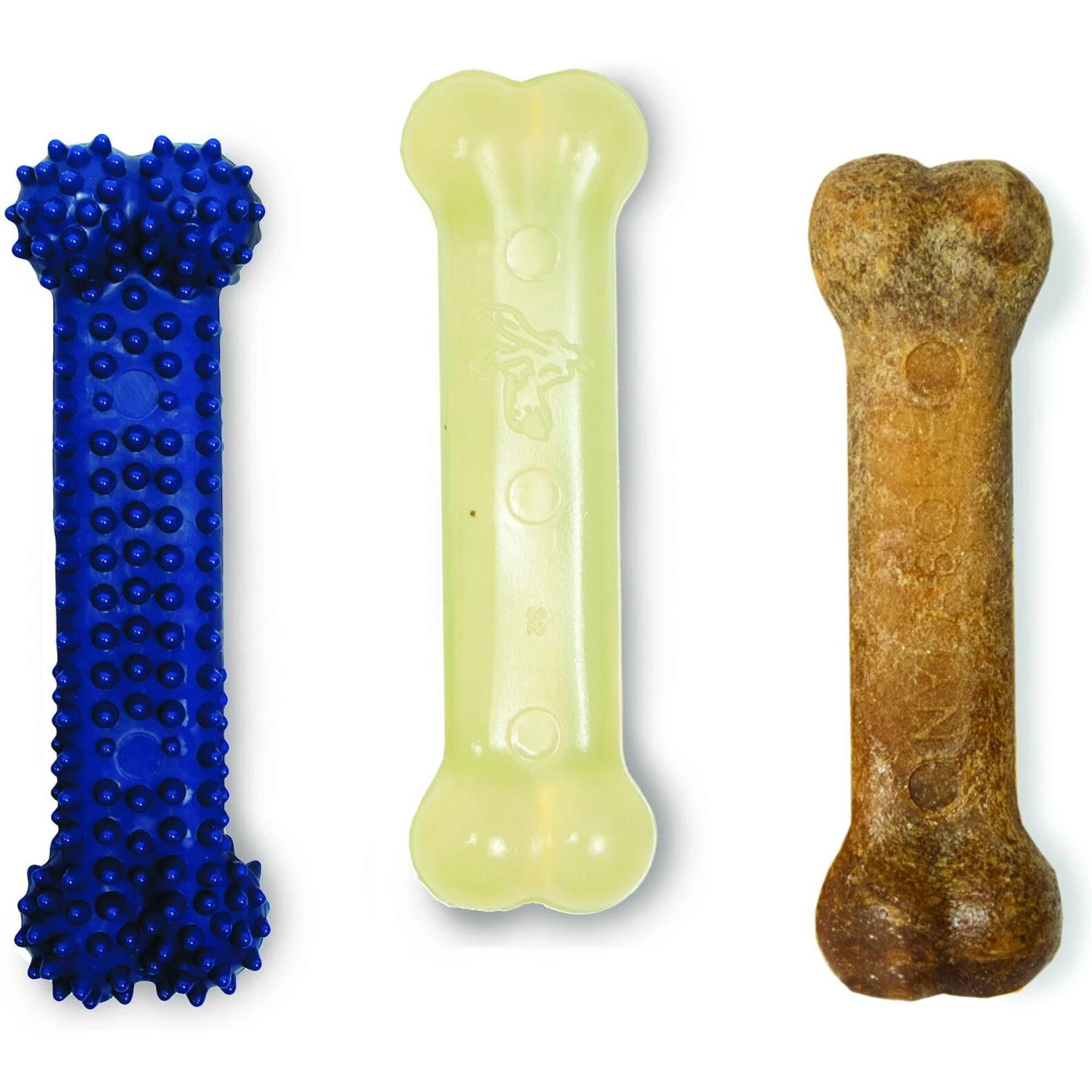 Nylabone Healthy Edible Flexi Chew Value Pack Bacon & Chicken Flavor Dog Chew Toy 2 Nylabone Healthy Edible Flexi Chew Value Pack Bacon & Chicken Flavor Dog Chew Toy - Image 2