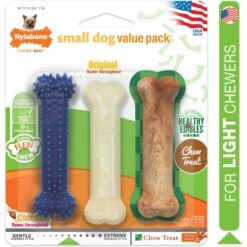 Nylabone Healthy Edible Flexi Chew Value Pack Bacon & Chicken Flavor Dog Chew Toy 11 Nylabone Healthy Edible Flexi Chew Value Pack Bacon & Chicken Flavor Dog Chew Toy -PetSafe Kong Shop 59246 PT2. AC SS1800 V1623883994
