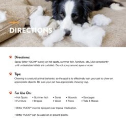 NaturVet Bitter YUCK! No Chew Dog, Cat & Horse Spray 12 NaturVet Bitter YUCK! No Chew Dog, Cat & Horse Spray -PetSafe Kong Shop 60342 PT5. AC SS1800 V1698693230