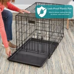 MidWest ICrate Fold & Carry Double Door Collapsible Wire Dog Crate 11 MidWest ICrate Fold & Carry Double Door Collapsible Wire Dog Crate -PetSafe Kong Shop 60384 PT2. AC SS1800 V1647557487