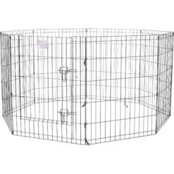 MidWest Wire Dog Exercise Pen With Step-Thru Door, Black E-Coat 11 MidWest Wire Dog Exercise Pen With Step-Thru Door, Black E-Coat -PetSafe Kong Shop 60389 PT2. AC SS1800 V1567184578