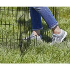 MidWest Wire Dog Exercise Pen With Step-Thru Door, Black E-Coat 15 MidWest Wire Dog Exercise Pen With Step-Thru Door, Black E-Coat -PetSafe Kong Shop 60389 PT6. AC SS1800 V1567184623