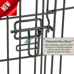 MidWest LifeStages Single Door Collapsible Wire Dog Crate -PetSafe Kong Shop 60411 PT4. AC SS1800 V1647555384
