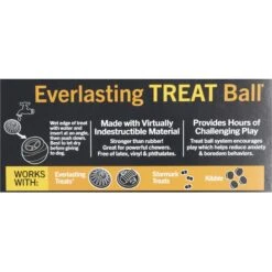 Starmark Everlasting Treat Ball Tough Dog Chew Toy -PetSafe Kong Shop 60443 PT4. AC SS1800 V1668457832
