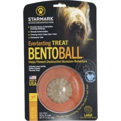 Starmark Everlasting Treat Bento Ball Tough Dog Chew Toy
