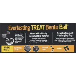 Starmark Everlasting Treat Bento Ball Tough Dog Chew Toy -PetSafe Kong Shop 60451 PT4. AC SS1800 V1668457922
