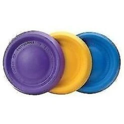 Starmark Easy Glide DuraFoam Flying Disc Dog Toy, Color Varies -PetSafe Kong Shop 60490 PT3. AC SS1800 V1589321152