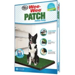 Four Paws Wee-Wee Dog Grass Patch Tray & Wee-Wee Patch Replacement Grass Mat -PetSafe Kong Shop 609526 PT2. AC SS1800 V1660403276