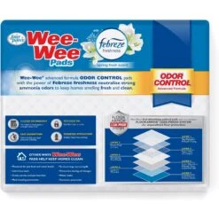 Four Paws Wee-Wee Odor Control With Febreze Freshness Dog Pads & Nylabone Power Chew Textured Dog Chew Ring Toy Flavor Medley -PetSafe Kong Shop 609542 PT2. AC SS1800 V1660403164