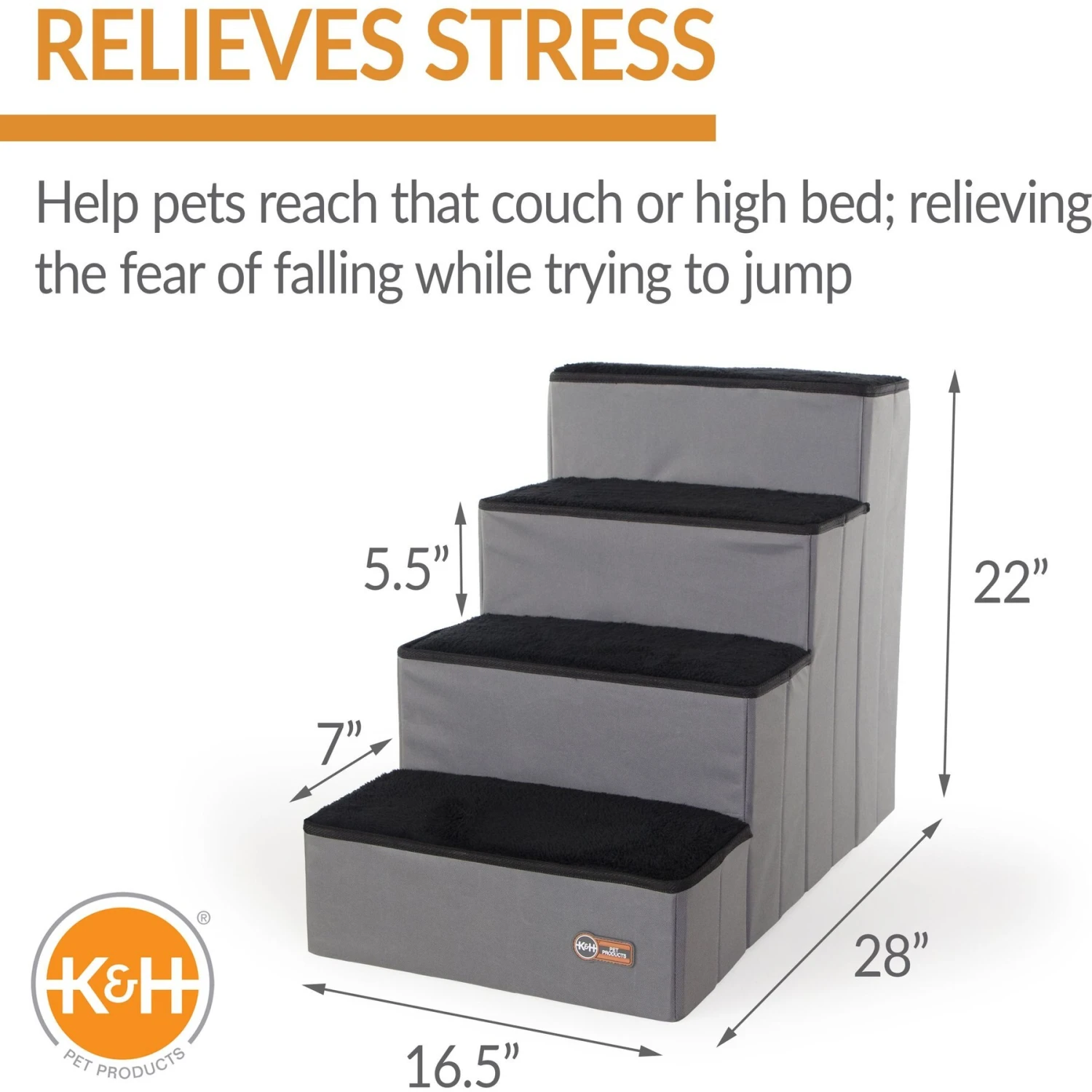 K&H Pet Products Dog Stair Steps With Storage 2 K&H Pet Products Dog Stair Steps With Storage - Image 2