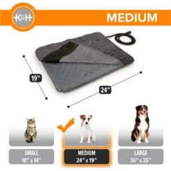 K&H Pet Products Lectro-Soft Outdoor Heated Pad -PetSafe Kong Shop 614030 PT3. AC SS1800 V1662587967