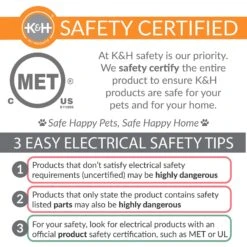 K&H Pet Products Lectro-Soft Outdoor Heated Pad -PetSafe Kong Shop 614030 PT5. AC SS1800 V1695231047