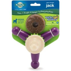 PetSafe Busy Buddy Jack Treat Dispenser Tough Dog Chew Toy