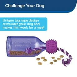 PetSafe Busy Buddy Tug-A-Jug Treat Dispenser Tough Dog Chew Toy -PetSafe Kong Shop 63851 PT6. AC SS1800 V1602306059