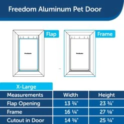 PetSafe Freedom Aluminum Pet Door -PetSafe Kong Shop 64014 PT5. AC SS1800 V1617324635