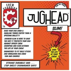 Himalayan Pet Supply Jughead Slim Chew Guardian Chew Smarter Chew Longer Dog Toy, Green, Medium -PetSafe Kong Shop 641062 PT2. AC SS1800 V1665608123