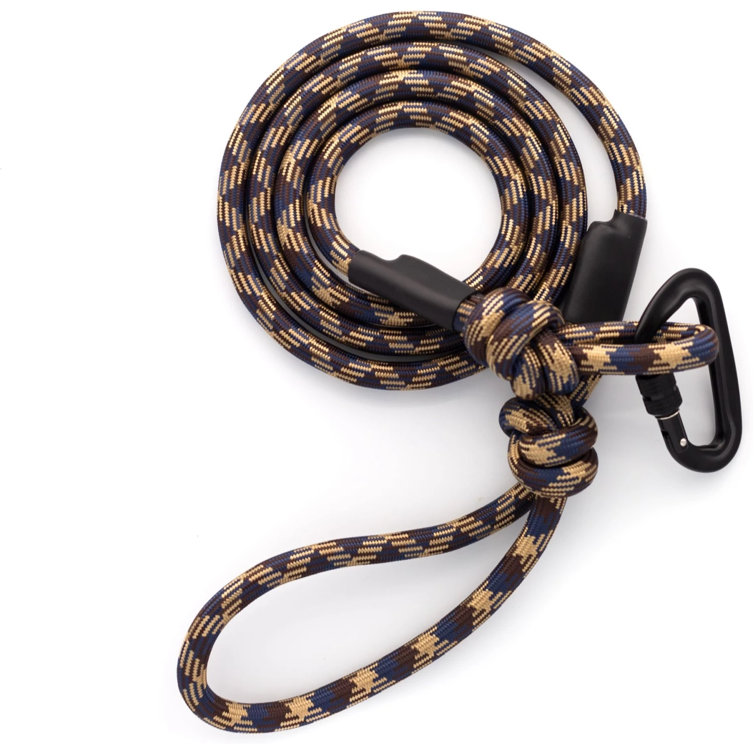 Euro-Dog 6-ft Mountain Argyle Climbing Rope Dog Leash, Mountain Argyle 1 Euro-Dog 6-ft Mountain Argyle Climbing Rope Dog Leash, Mountain Argyle