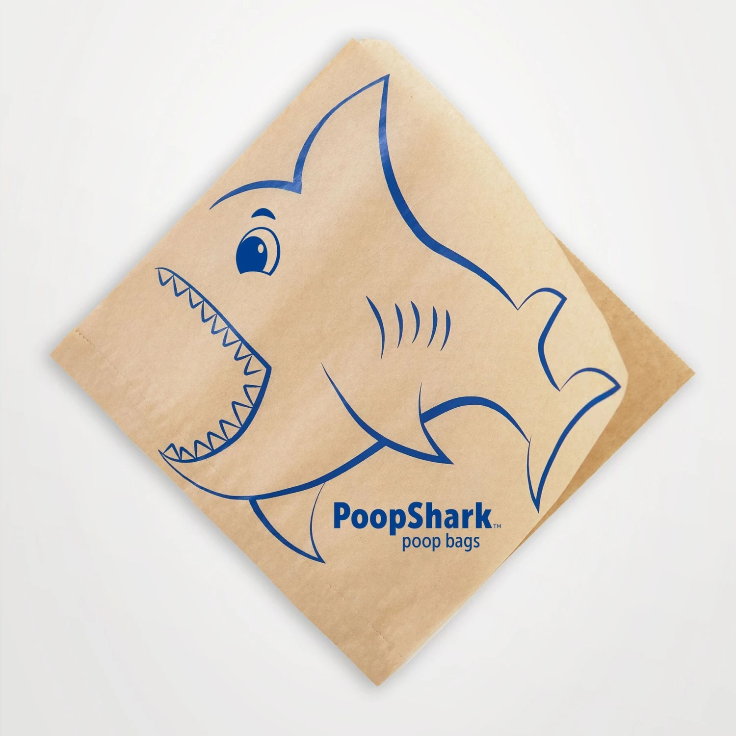 PoopShark Paper Poop Bags For Dogs, Brown Kraft, 60 Count 2 PoopShark Paper Poop Bags For Dogs, Brown Kraft, 60 Count - Image 2