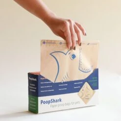 PoopShark Paper Poop Bags For Dogs, Brown Kraft, 60 Count 9 PoopShark Paper Poop Bags For Dogs, Brown Kraft, 60 Count -PetSafe Kong Shop 641486 PT4. AC SS1800 V1663106373